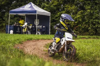 2024 Husqvarna EE 2 First Look: father/son motorcycle ride