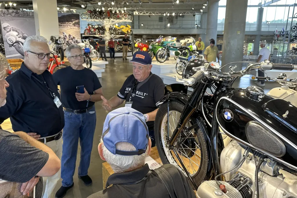 BMW Motorrad Days Americas 2023 at Barber Vintage Festival: Peter Nettesheim and Fred Jakobs